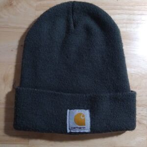 Vintage Carhartt Logo Beanie Winter Hat
